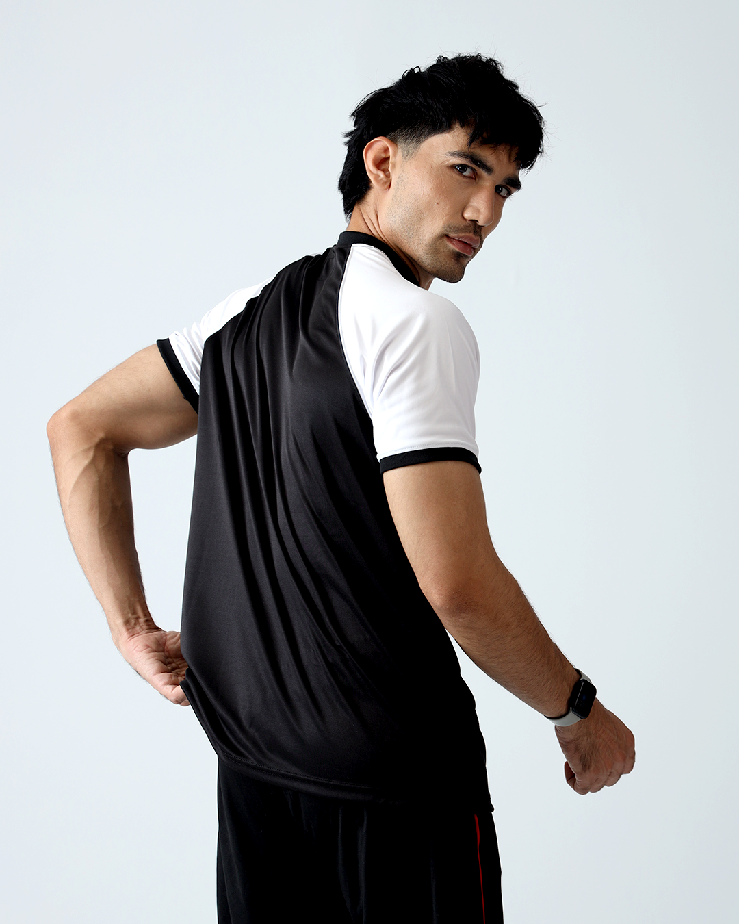 Balck & White Premium Quality Dri-fit T-shirt (Unisex)