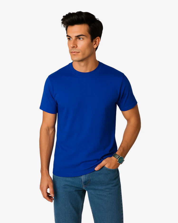 Royal Blue Basic T-Shirt