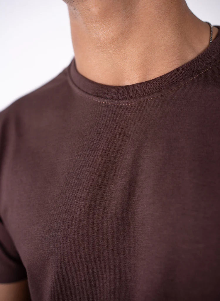 Brown Basic T-Shirt