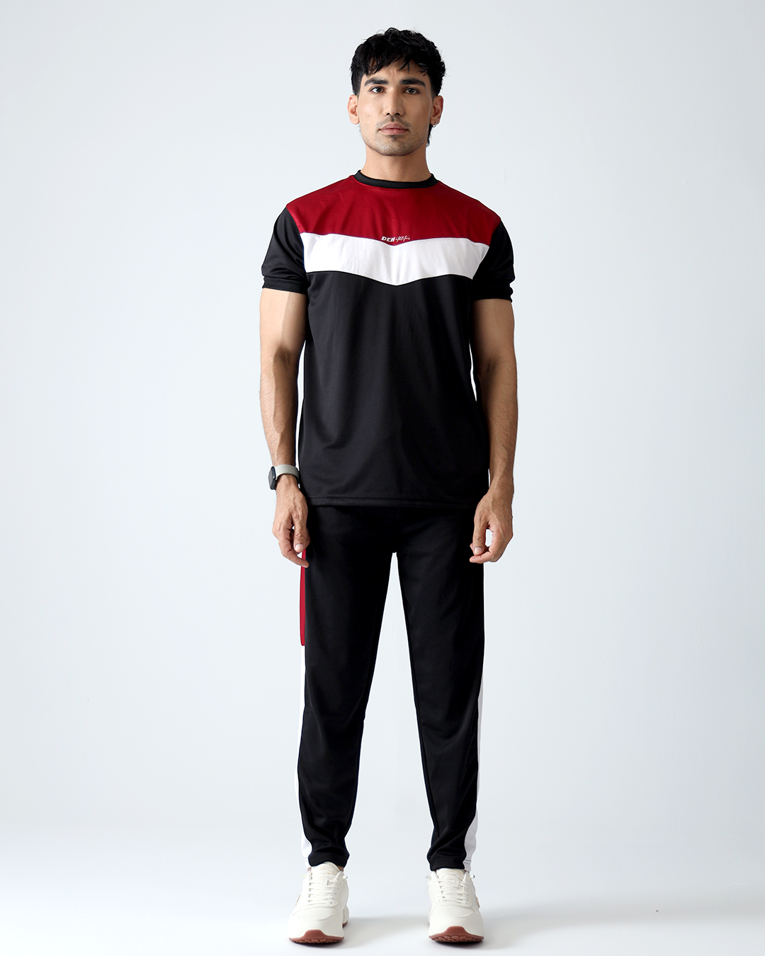 Premium Breathable Dri-Fit Mesh Tracksuit - Black (Unisex)